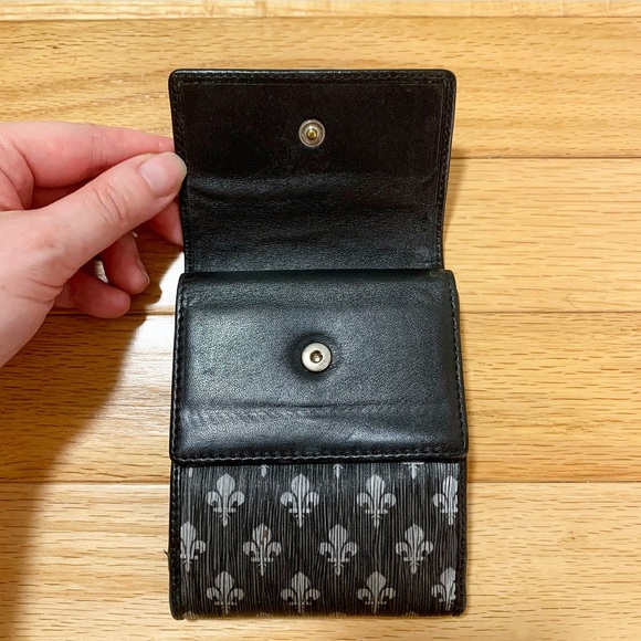 Patrick Cox black monogram wallet - Picture 4 of 11